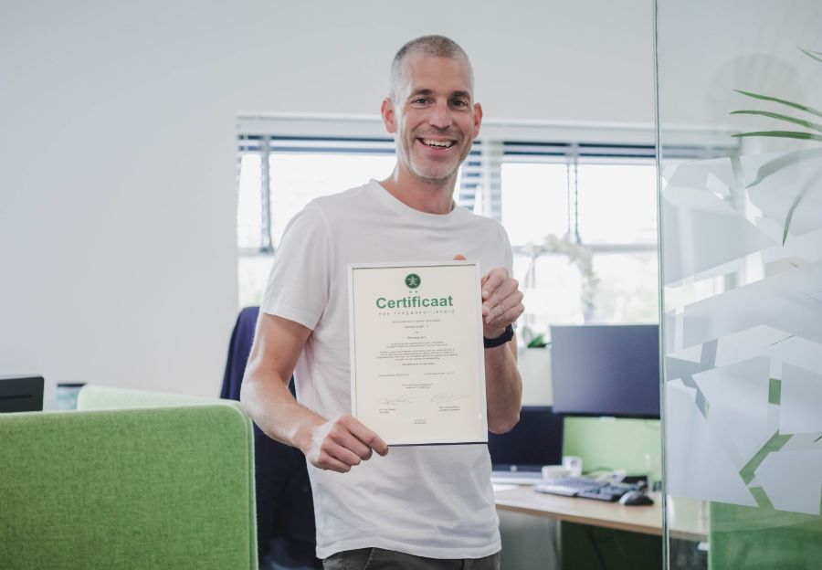 Dennis met WCAG certificaat