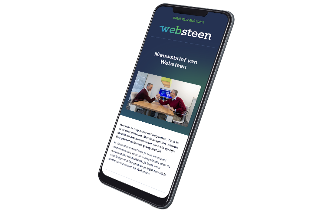 website nieuwsbrief websteen